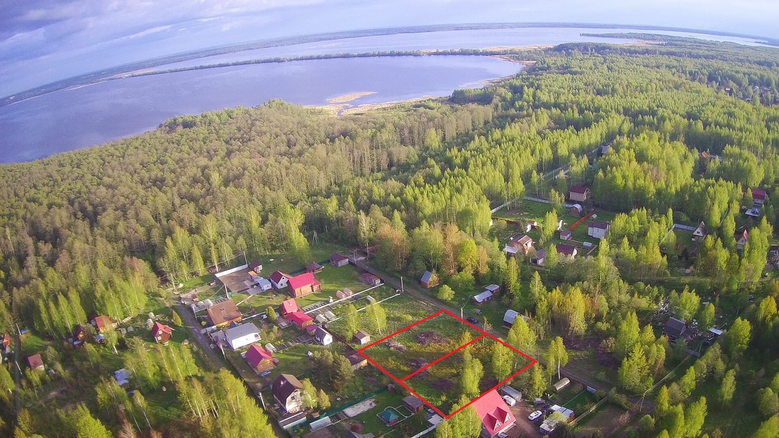 земельный участок в д. Борцино снт Московское Море