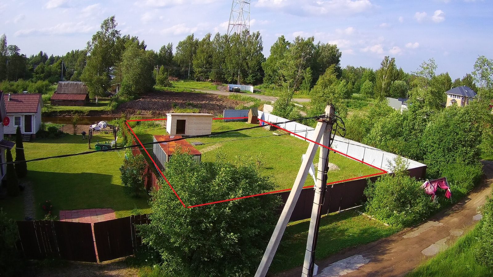 Земельный участок в  с. Городня