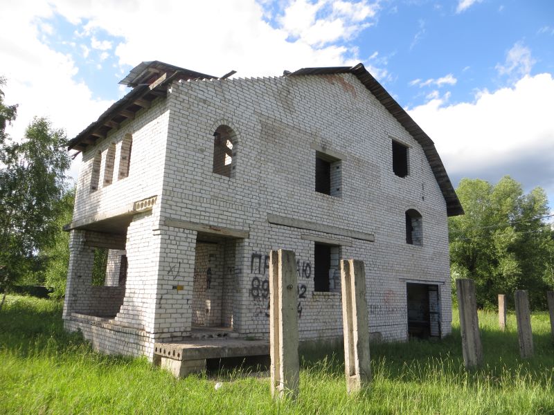 Дом  недострой  в пос. Озерки  Конаковский р-н Тверская область