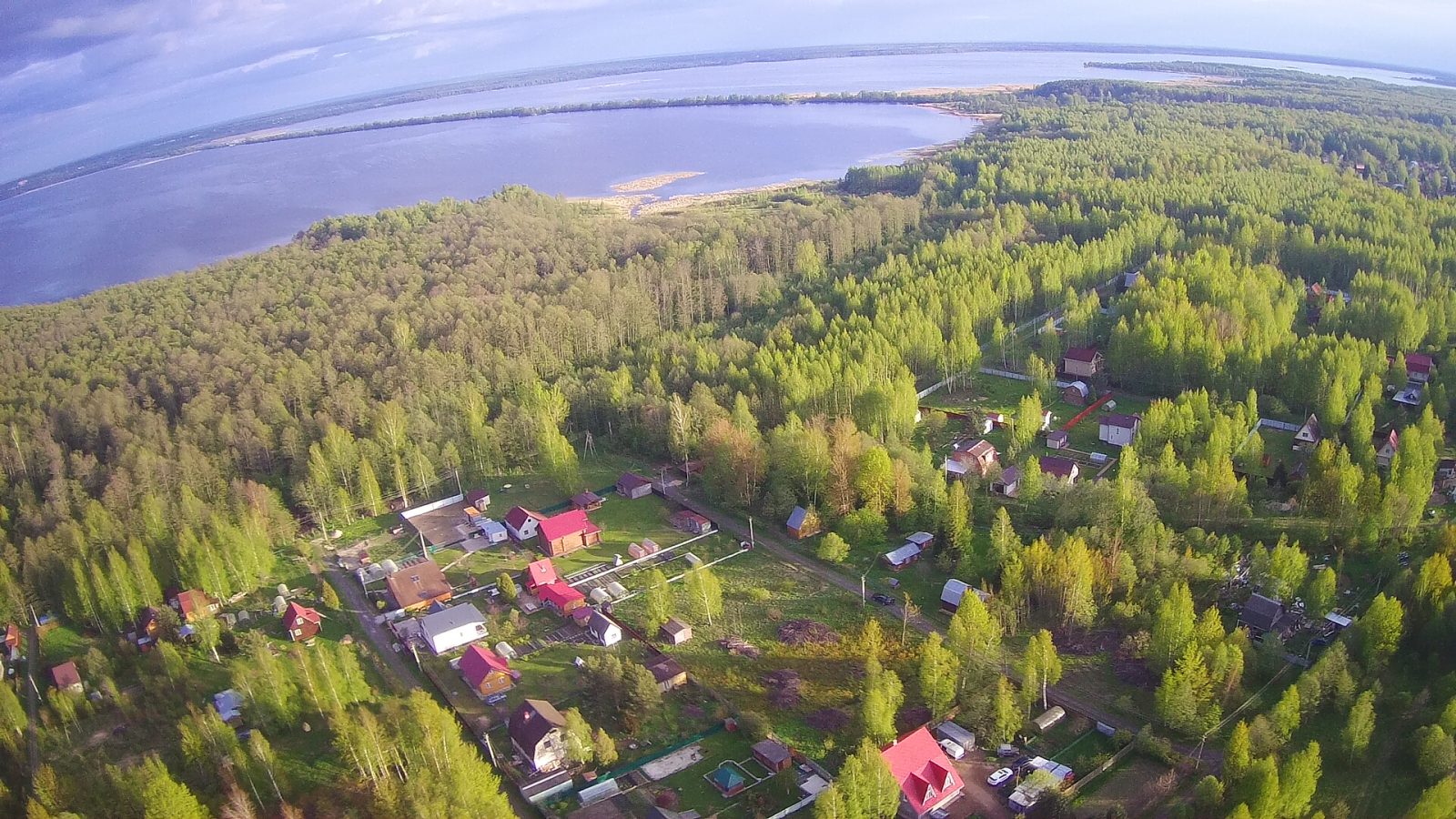 Земельный  участок в д. Борцино  СНТ Московское Море