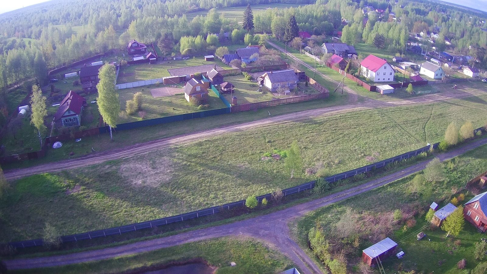 Земельный  участок в д. Борцино  СНТ Московское Море